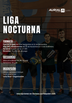 Cartel del torneo