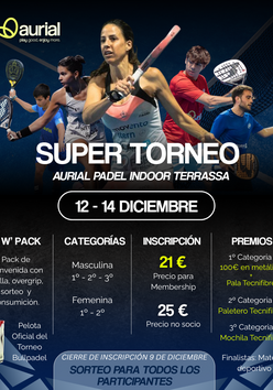 Cartel del torneo