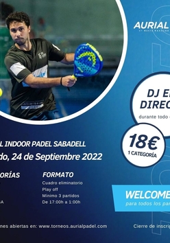 Cartel del torneo