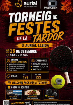 Cartel del torneo